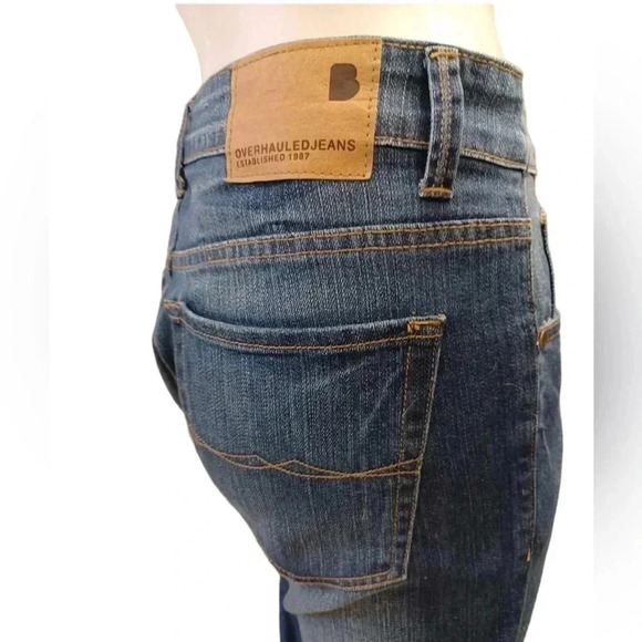 Bench Overhauled  Medium Wash High Rise Straight Leg Jeans Size 31 - Picture 6 of 10